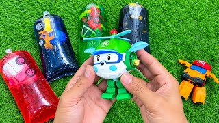 UNBOXING Robocar Heli Toys, Robocar Amber, Robocar Roy, Robocar Poli, Robocar Mark, Robocar Bucky