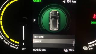 Mini Cooper SE secret menu, reset range estimation calculator