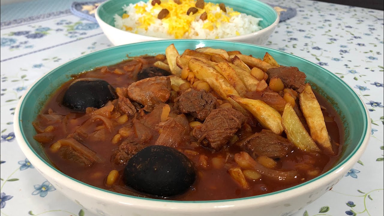 (خورشت قیمە سیب زمینی) خواردنێکی ئێرانی زۆر خۆش و تایبەتە، ھەر دەبێت تاقی بکەنەوە/ اكلة ايرانية شهية