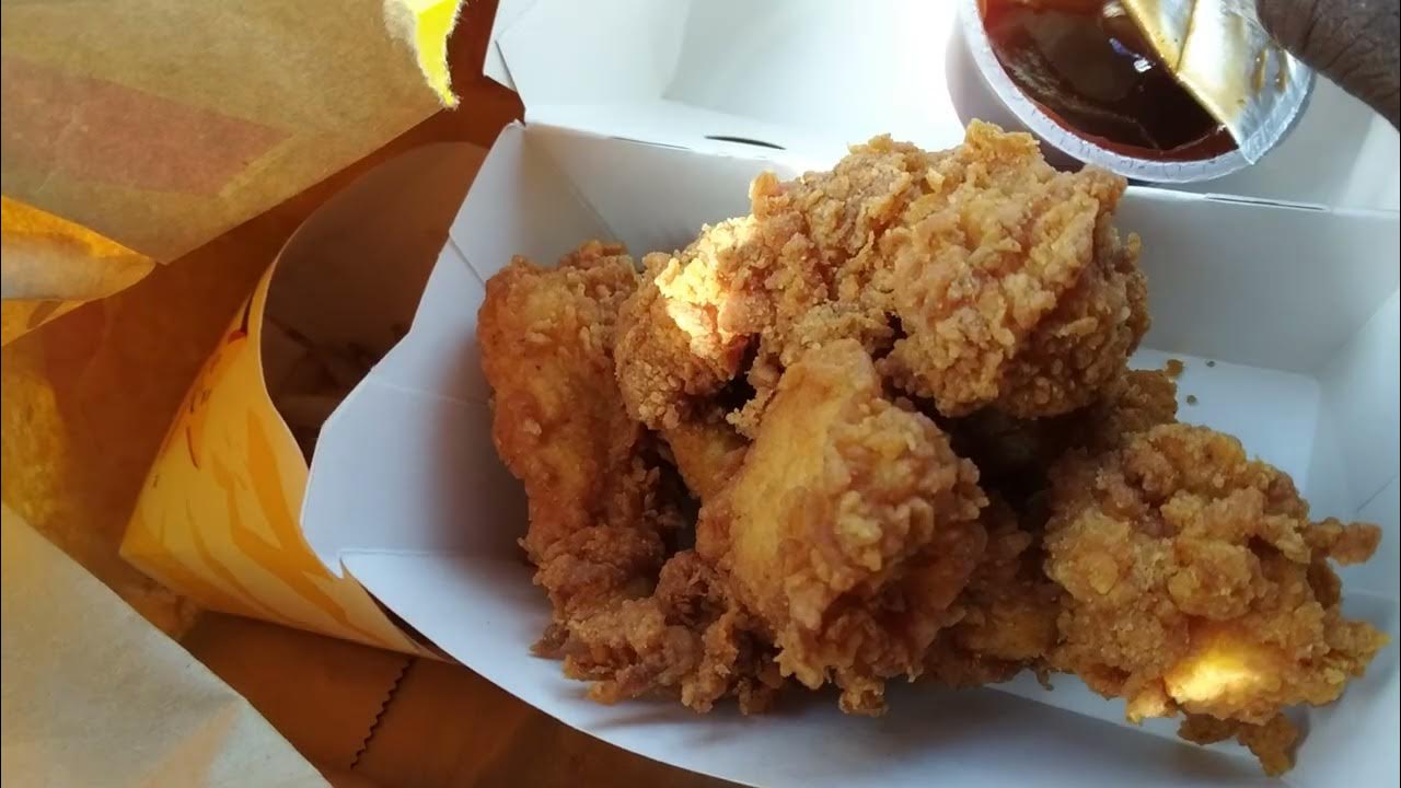 Hardee's chicken strips combo 5.99 full video review YouTube