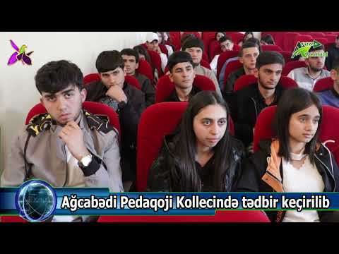 Ağcabədi Pedaqoji Kollecində tədbir keçirilib