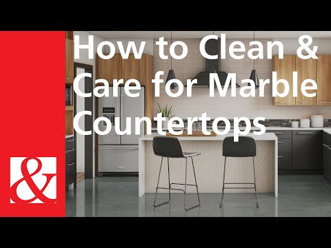 How to Clean & Care for Marble Countertops