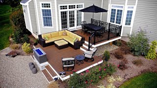 AWESOME! 100+ BEST BACKYARD DECK DESIGN IDEAS | TIPS FOR DECORATING DECKS FOR OUTDOOR LIVING SPACE