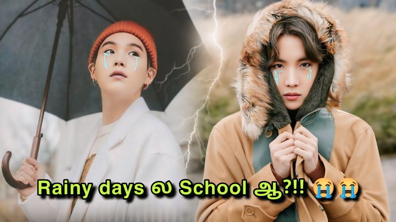 BTS Rainy Days Paavangal 🥶🌧️ ☔