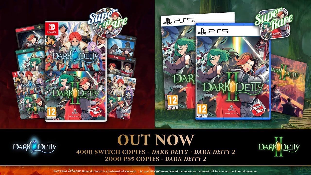 Dark Deity 1 & 2 欧州版 switch ニンテンドースイッチ Dark Deity 1 & 2 - Switch & PS5 Physical Trailer - YouTube