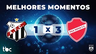 MELHORES MOMENTOS ANÁPOLIS 1 X 3 VILA NOVA | GOIANÃO 2026