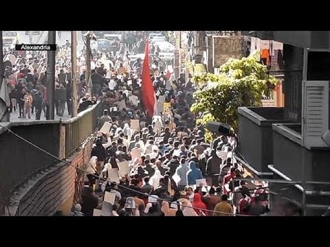 مظاهرات في مصر تنادي بمقاطعة الاستفتاء على الدستور