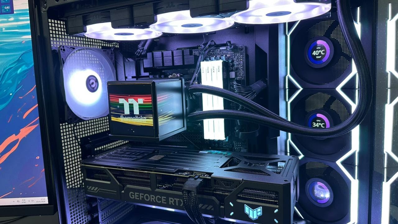 UNBOXING COMPLETO – Water Cooler Thermaltake MiniCube 360 Ultra ARGB AIO