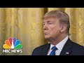 Live: President Donald Trump Holds Press Conference | NBC News