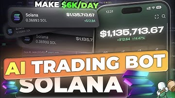 Solana AI Trading Bot - Turn $100 into $1000 Trading Meme Coins Automatically + Live Trading