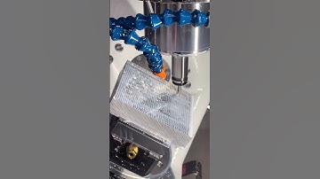 Microlens array milled with our Aerostatic Spindle - Video by KERN Microtechnik GmbH