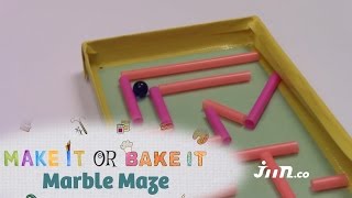 How To Make A Marble Maze - Make It OR Bake It