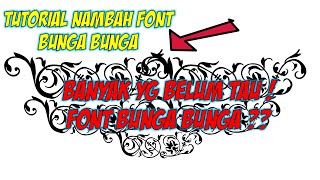 Cara menambah font bunga bunga di ivy draw screenshot 5