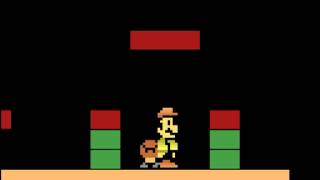 Super Mario Bros - Atari 2600 - Gameplay Resimi