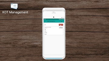 Android POS (PAX A920) - KOT Management