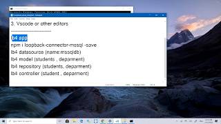 Loopback API + SQL SERVER [Part-1] Laos.version
