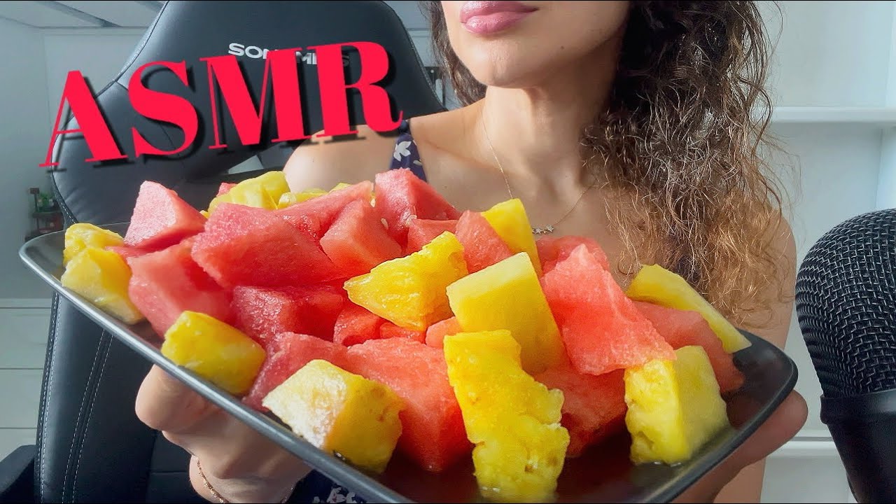 ASMR| WATERMELON Mukbang 🍉 ~ Eating Sounds (deutsch/german)