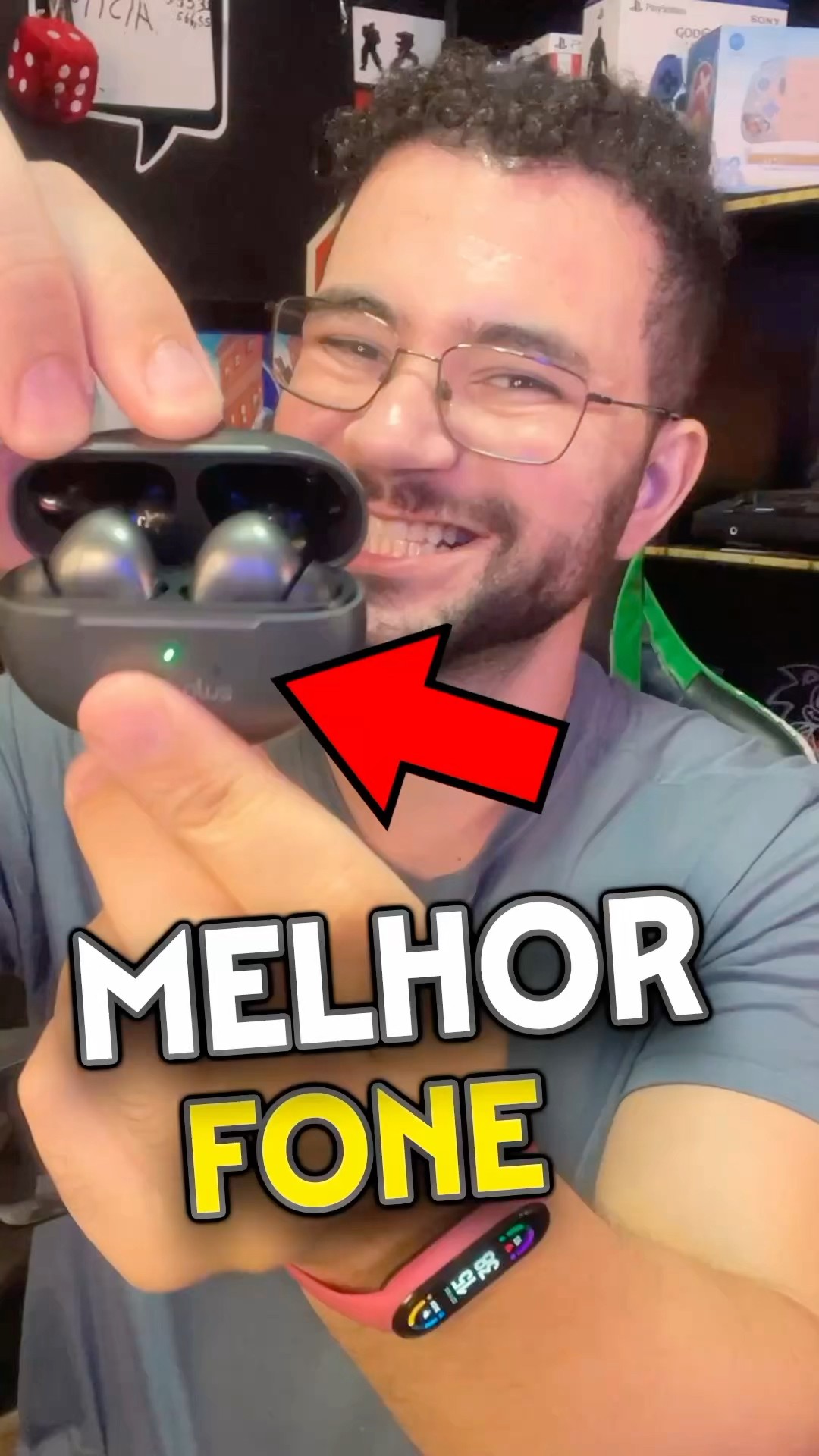 Fone Baratinho da Temu
