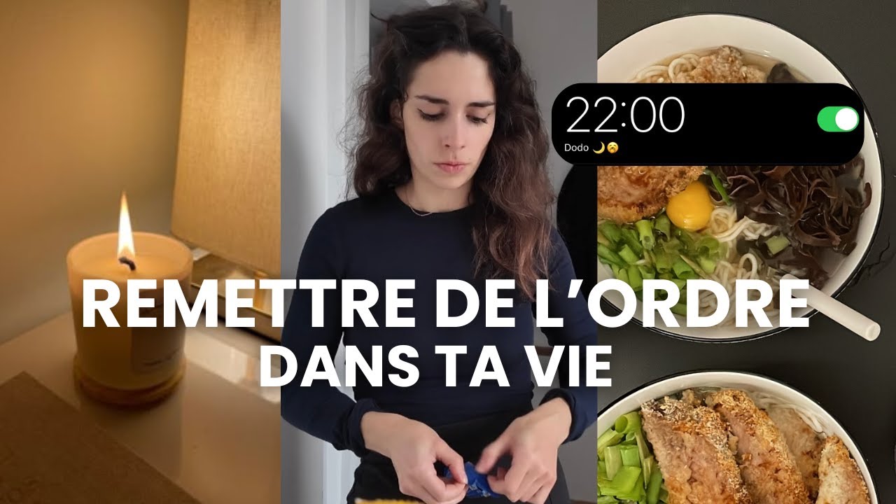 La routine du soir parfaite (et PRODUCTIVE) | Sport, Rangement, Bien-être