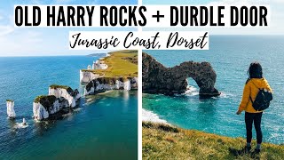 Epic Drone Footage of Old Harry Rocks and Durdle Door! | Jurassic Coast Walks, Dorset