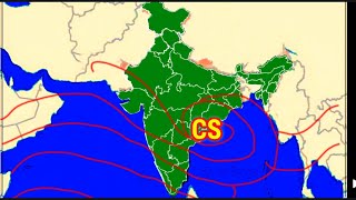 Animation cyclone track