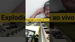 Explodindo A Fonte Do Pc Ao Vivo