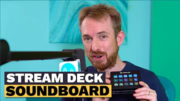 How do I use my Elgato stream deck as a soundboard?