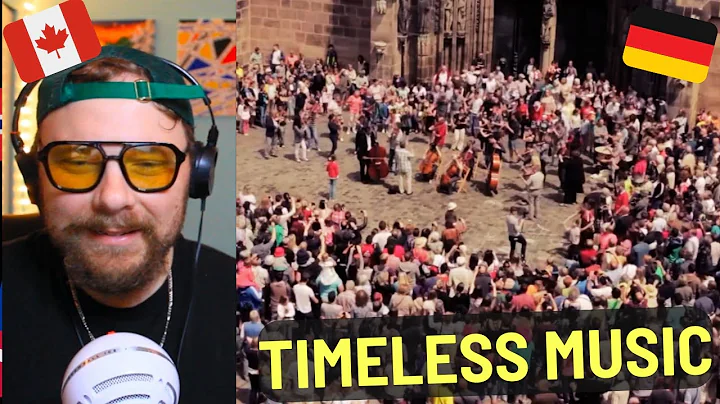 Canadian Reacts to Evenord-Bank Flashmob Nürnberg 2014 - Ode an die Freude