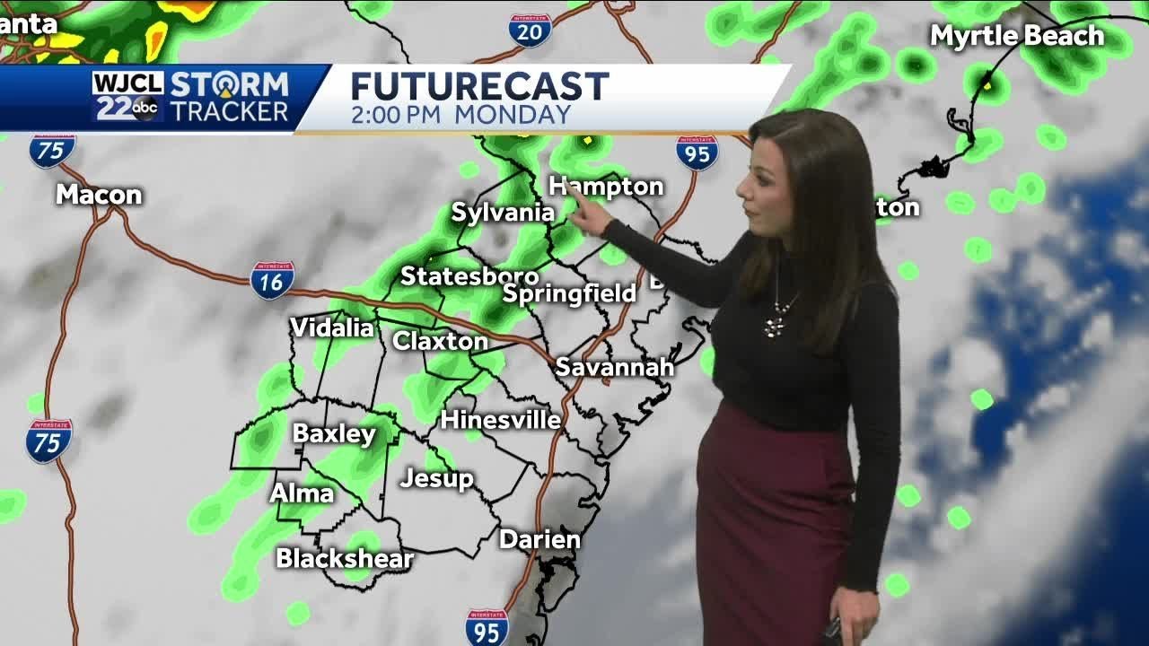 Spotty Showers and Warm Weather - YouTube