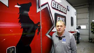 George EMS New Ambulance