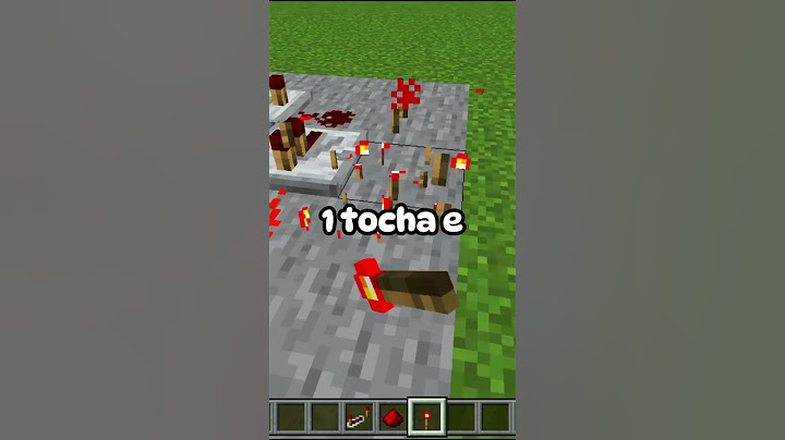 LOOP DE REDSTONE INCRÍVEL em 10 segundos (Como Fazer) #minecraft