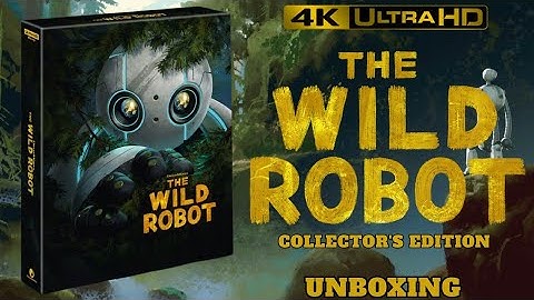 The Wild Robot 4k Ultra HD Bluray Collector