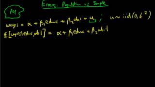 Full Errors in populations vs estimated errors (old) News