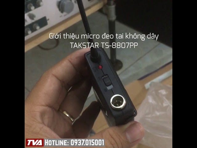 Bộ micro đeo tai không dây Takstar TS-8807PP cao cấp không hú rít