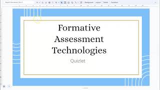 Module 1 Formative Assessment Technologies