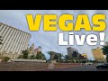 Vegas STRIP LIVE - Walking The Strip To See What's New