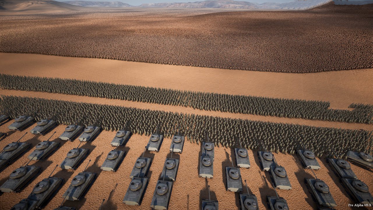 10.000 WW2 ARMY vs 1 MILLION SPARTANS - Ultimate Epic Battle Simulator 2 UEBS2