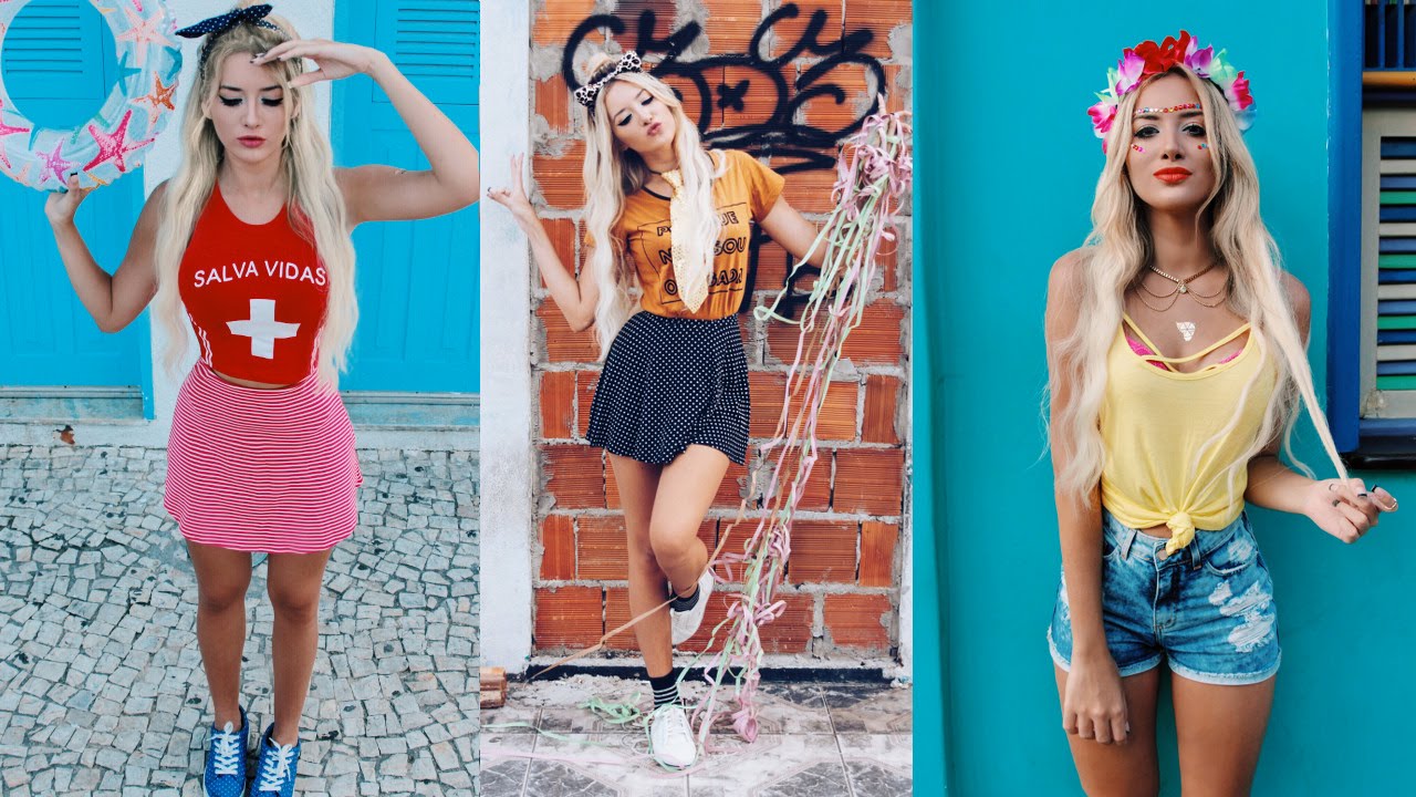 Faça sua fantasia para o carnaval gastando pouco! - por Lívia Brasil