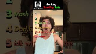 Ranking Smelling Salts #shorts #ranking #funny #heartwarmingreunion #memes