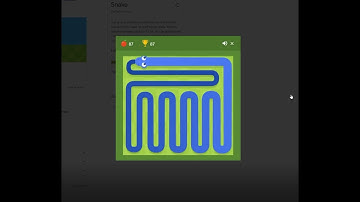 Google Snake - Smallest Map | Fast mode (Maximum score, 87)