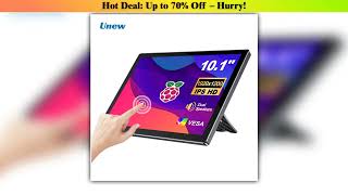 Flash Sale Unew 10.1 inch Raspberry Pi Touch Screen Monitor 1920x1200 IPS  Display HDMI Type-C USB-