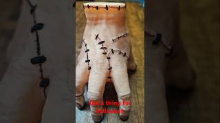 3d Printed U0026 Hand Painted Thing From The Wednesday Tv Series addamsfamily 3dprinting prop