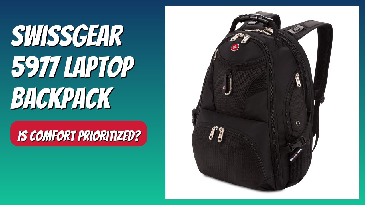 5977 laptop backpack REVIEW (2026): SwissGear 5977 Laptop Backpack. Features