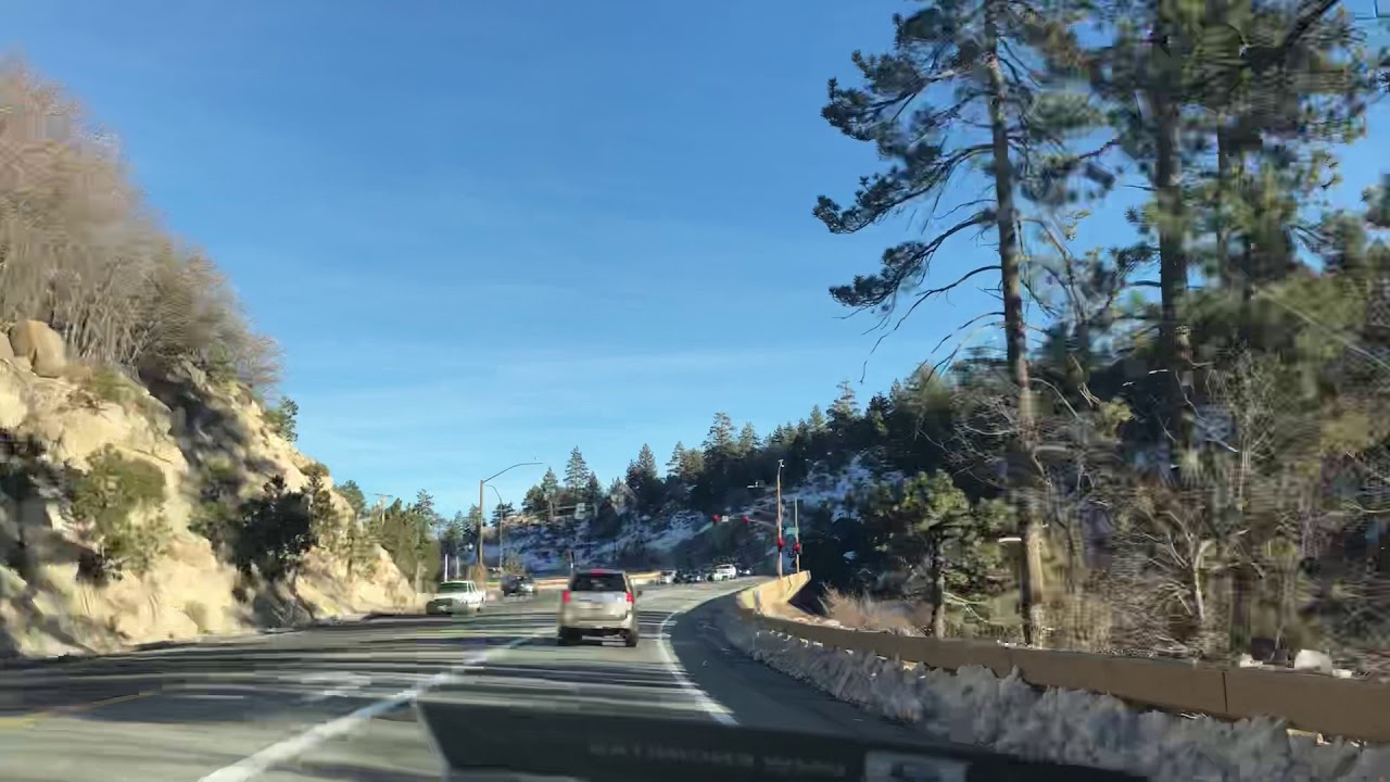 Big Bear Lake Road Mountain Hills 3 YouTube