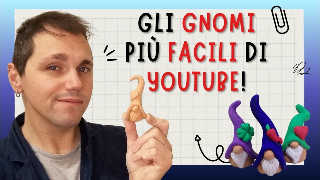Tutorial per creare il tuo GNOMO in ARGILLA in 10 minuti!