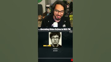 Recruiting Hideo Kojima in MGS PW #mgs #metalgearsolid #metalgearsolidpeacewalker #hideokojima