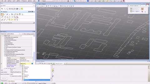 Generative Components: element sensor city model