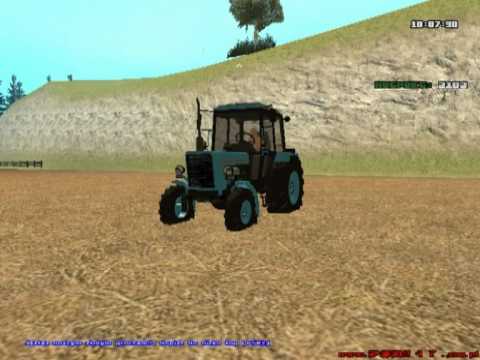 Oraj Pole Na Traktore - SAMP