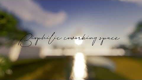 Thesis - Biophilic Co-working space Nandini M