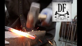 Forging Hammer Tongs - DF In The Shop